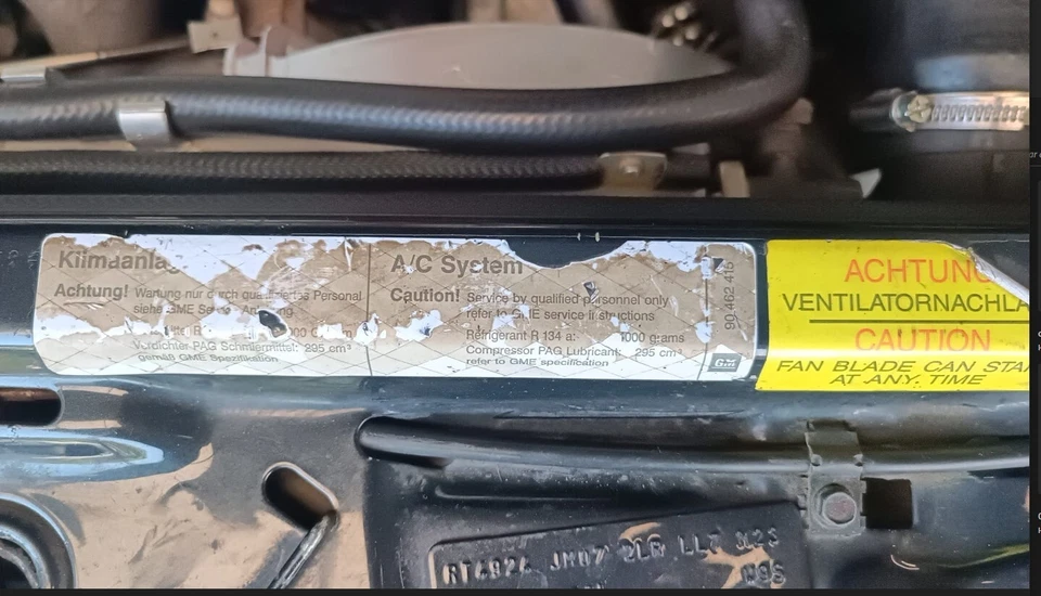 Opel Calibra restoration decal set X3 vinyl stickers stickers ステッ� - Image 2 of 4