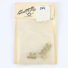 Set Of 6 Wash Out Plugs Brass Metal Train Parts Kemtron HO 346