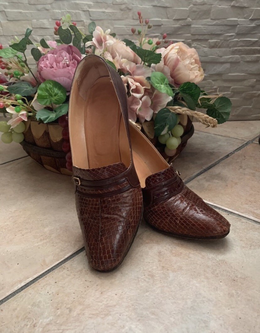 Decolte Vintage In pitone - image 2