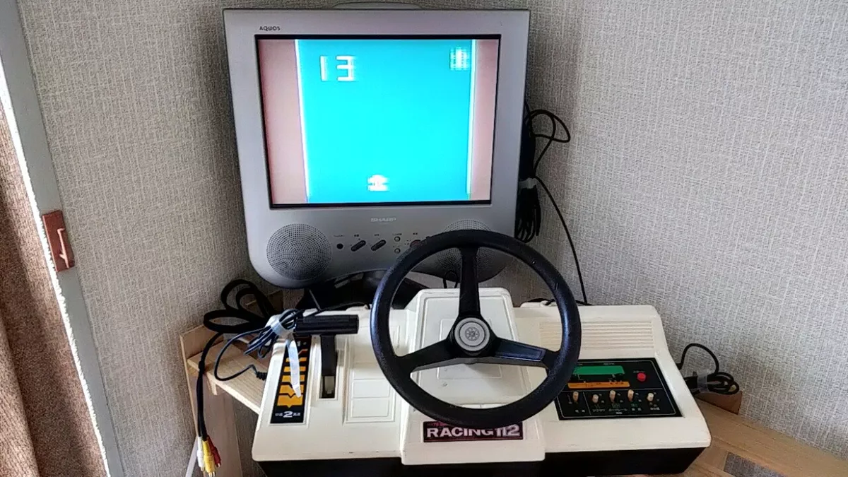Nintendo Color TV Game Racing 112 CTG CR112 Console PSU Boxed