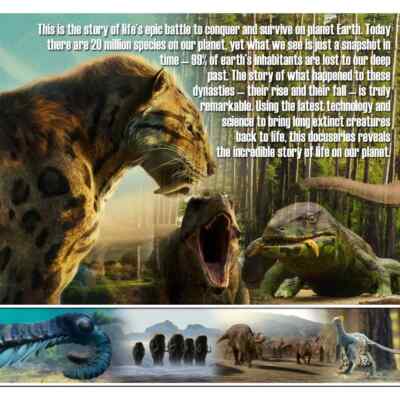 DVD 生命進化の謎 LIFE ON EARTH, A NEW PREHISTORY DVD-BOX 【公式通販】