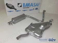 IMASAF Auspuff Mitteltopf+Endtopf für Saab 9-3+Cabriolet 2.0 i+2.3 i 1998-2003
