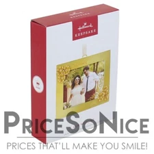Hallmark Keepsake 2025 Our Wedding 2025 Photo Frame Metal Ornament