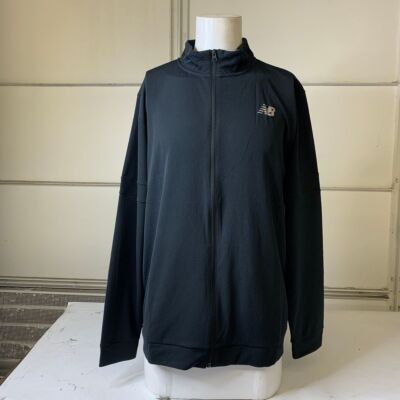 NEW BALANCE Tech Mesh Training Jacket Men's Size 2XL Black