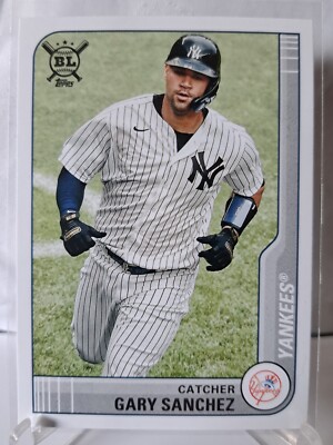 Topps Big League 2021 Gary Sanchez New York Yankees #22 MLB Baseball
