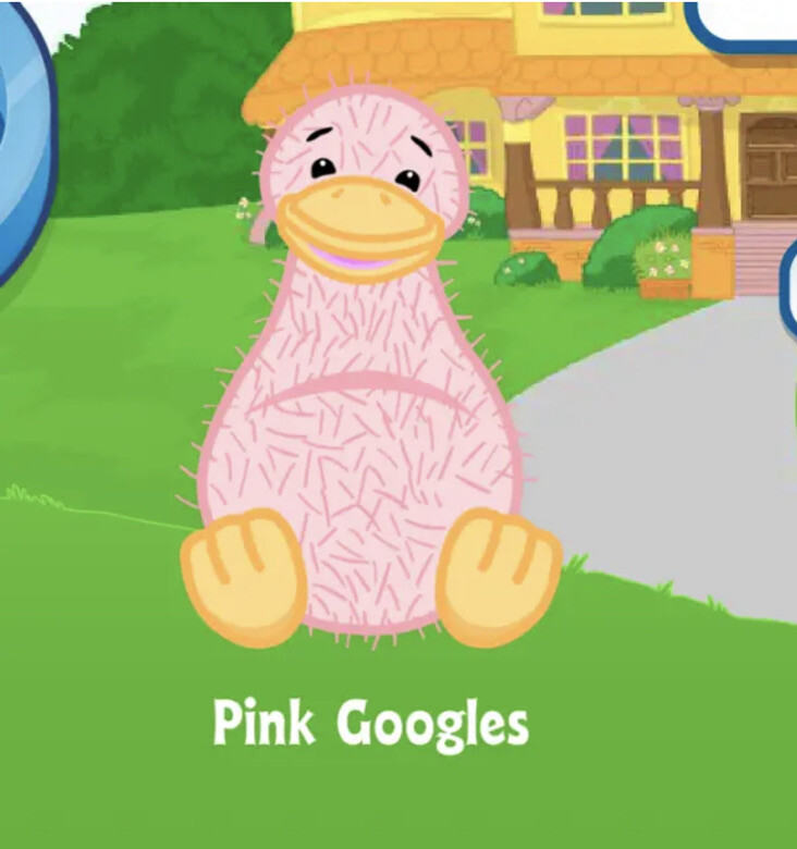 WEBKINZ Pink Googles HM208 BRAND NEW with SEALED CODE WEBKINZ Pink Googles HM208 BRAND NEW with SEALED CODE