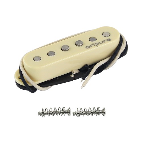 OriPure TSF558 Vintage Staggered-pole Single Coil Pickups fit ST/SQ Style Guitar - Picture 18 of 67