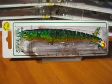StrikePro 4 3/4" Multi-Jointed Flex Crank Bait 1 1/8 Oz Fishing Fire Tiger Perch