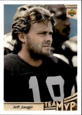 1992 Upper Deck #372 Jeff Jaeger