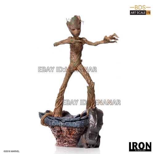 Iron Studios Groot BDS 1/10 Figure Statue Model - Picture 2 of 9