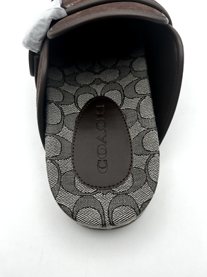 Coach Benjamin Men Size 11 Brown Suede Clog NEW | eBay display picture 2