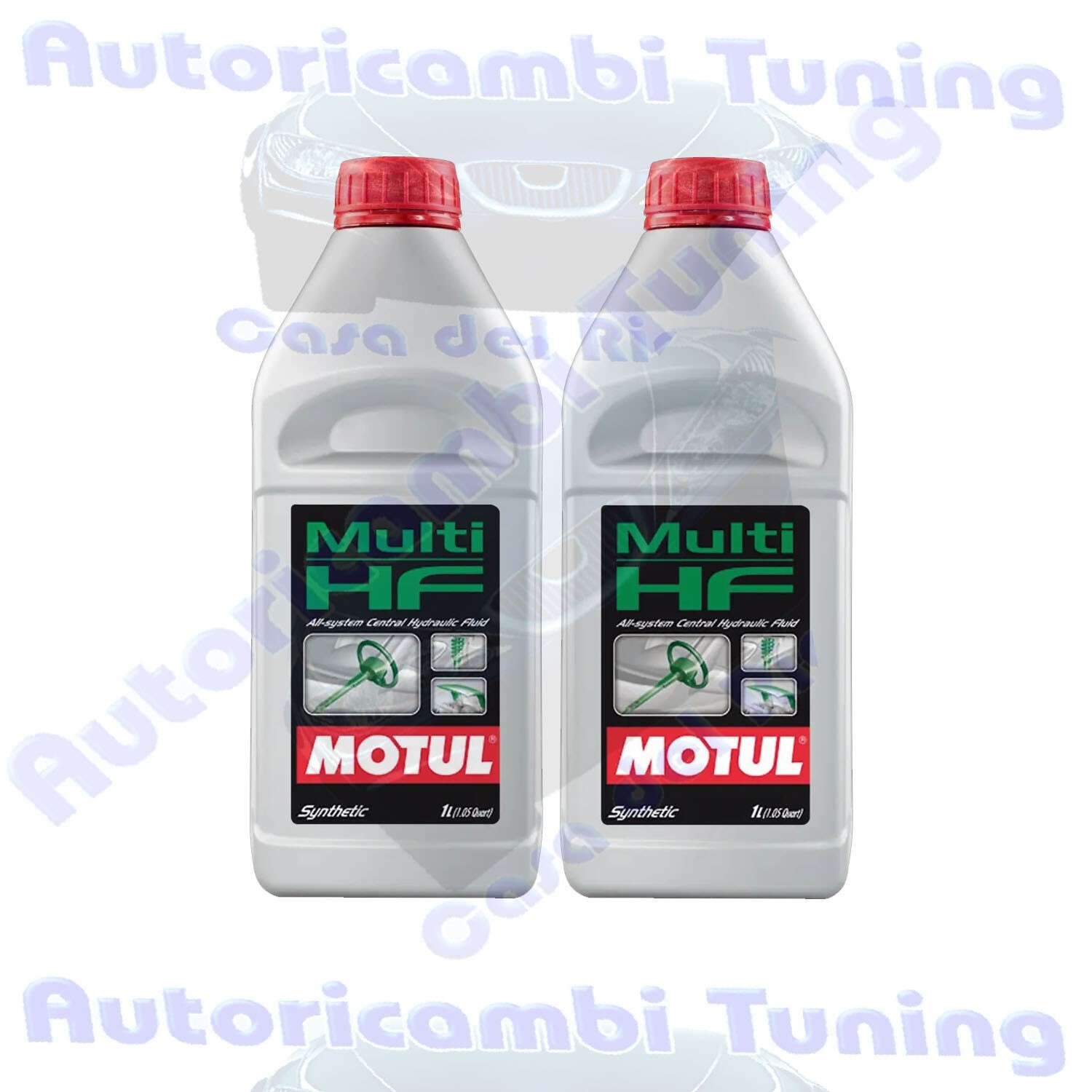 2 Litri Olio Servosterzo Idraulico Motul Multi HF 100% SINTETICO