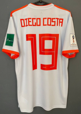  スペイン代表 ユニフォーム DIEGO COSTA 19 Mサイズ MENS DIEGO COSTA #19 SPAIN 2018/2020 SOCCER FOOTBALL SHIRT JERSEY