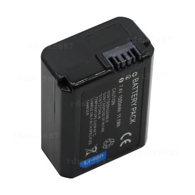 1500mAh Battery For Sony ZV-E10 ILCE-7SM2 ILCE-7S ILCE-7RM2 ILCE