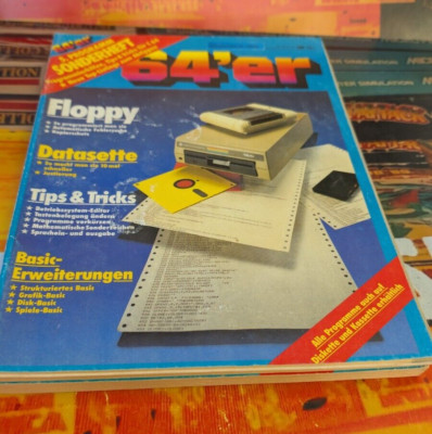 64er Sonderheft 5/1985 Floppy Datasette (Markt & Technik) MAGAZIN Commodore 64