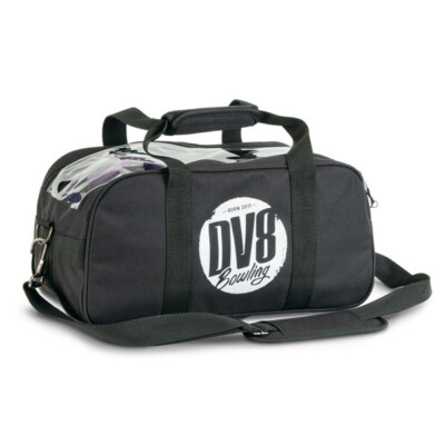 Bowling 2 Ball Tasche DV8 Tactic Double Tote black für zwei Bowlingkugeln