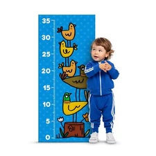 Height Growth Chart for Toddler | Growth Ruler Chart Wall Decor