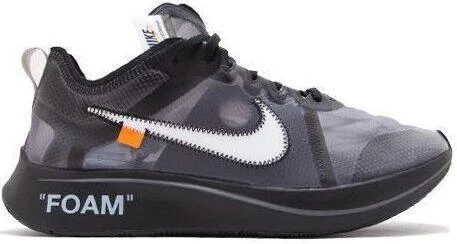 OFF-WHITE × NIKE ZOOM FLY BLACK Off-White x Nike Zoom Fly SP 