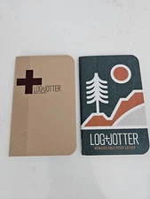 Log + Jotter  Notebooks - Set Of 2 - April 2018 - "Patch Edition"