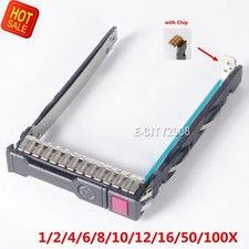 New HP G9 Gen9 651687-001 2.5" SFF HDD Tray Caddy 653955 DL380p US-SameDayShip