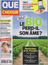 QUE CHOISIR n°583 - le BIO perd-il son âme ? fruits, légumes, ???