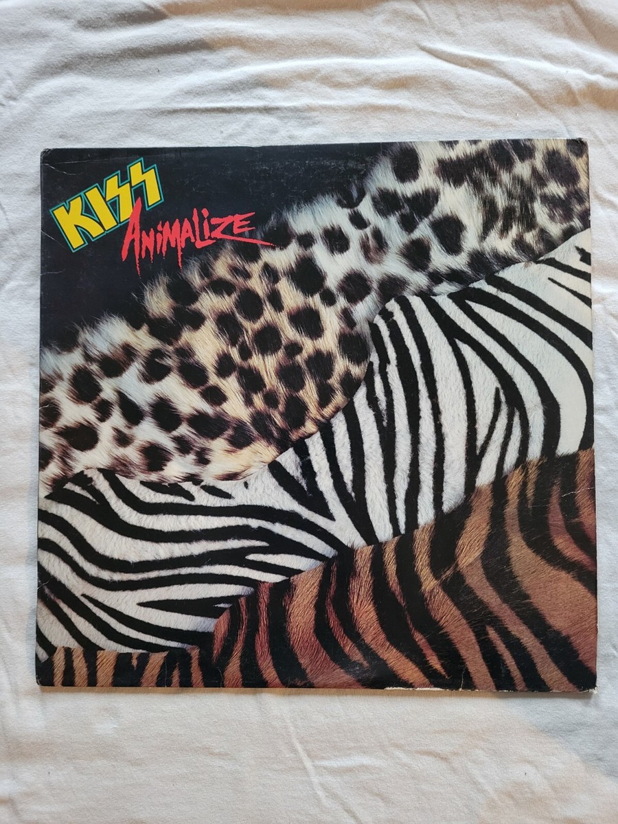 Kiss 1984 Animalize LP Mercury Records 422-822 495-1 M-1 **Writing