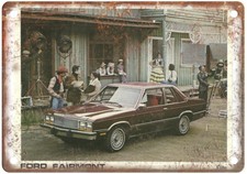 Vintage Ford Fairmont Elite Ad Retro Look Metal Sign A6271