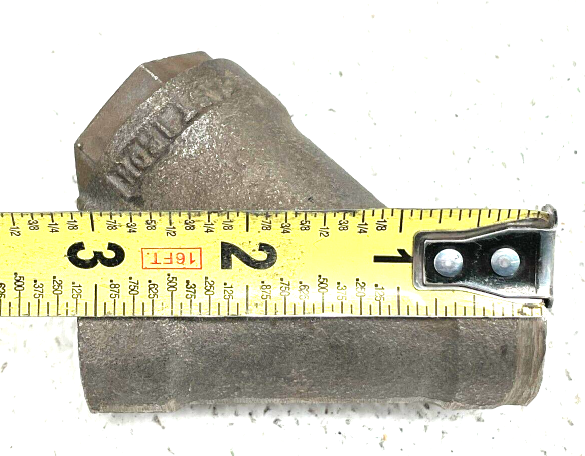 YARWAY 901 Cast Iron YStrainer 1/2" NPT 250SWP / 400WOG / 3/64" Perf