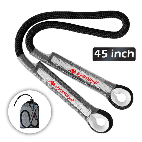 30KN Rock Climbing Locking Carabiner + Prusik Rescue Rope Safety Rappelling Cord - Picture 12 of 26