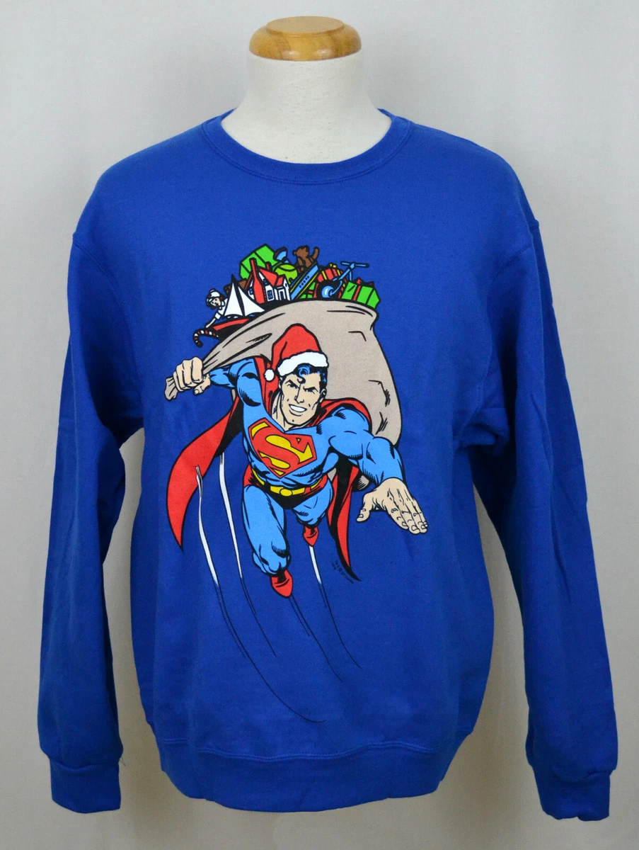 Superman xmas jumper cheap