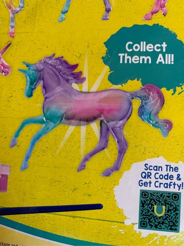 Modelo Breyer Caballos Stablemate Unicornio Suncatcher Pintar y Jugar Árabe - Imagen 3 de 3