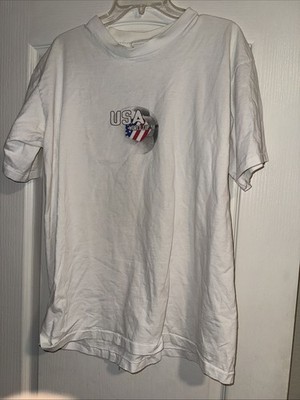Vintage 1998 World Cup USA France T Shirt Size Large Soccer FIFA