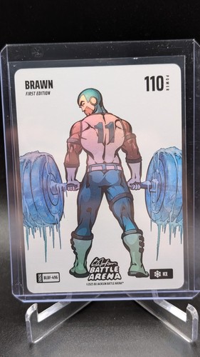 Brawn AJ Brown 2026 Bo Jackson Battle Arena BLBF-496 Blizzard Battlefoil Ice