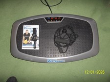 Vibrapower Slim 2 Power Vibration Plate Trainer with accessories