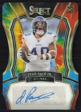 Ivan Pace Jr. 2023 Select Rookie Sigs Tie-Dye Die Cuts/25 #RSI-IPA ,RC,