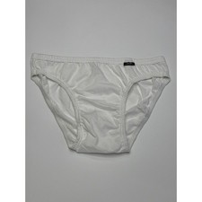 Jockey Mens Bikini Briefs White Cotton Everyday Comfort Size Large