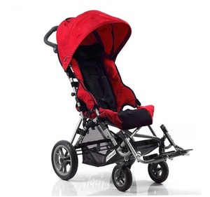 Red convaid cruiser 14 basket umbrella foot rest 5 point harness