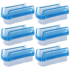 6 Pcs Nail Brush for Cleaning Dual-Sided Fingernail Scrub Cleaning Brushes under