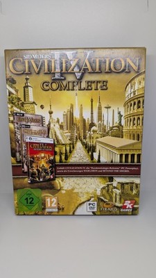 Civilization 4 : Complete PC Big Box Sid Meiers