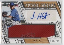 2019 Panini Elite Extra Edition Black /299 Jonathan Hernandez #FTS-JH Auto 1lq2