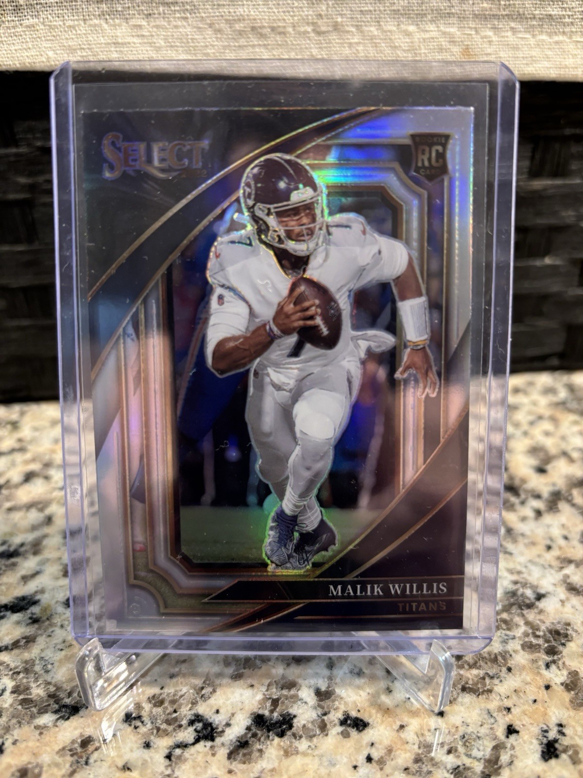 MALIK WILLIS 2022 PANINI SELECT ROOKIE RC SUITE LEVEL SILVER PRIZM # 353
