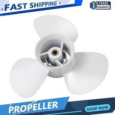 11 3/4X7 Outboard Propeller For Yamaha 9.9HP 15HP 20HP 8 Tooth 69G-45943-00-00
