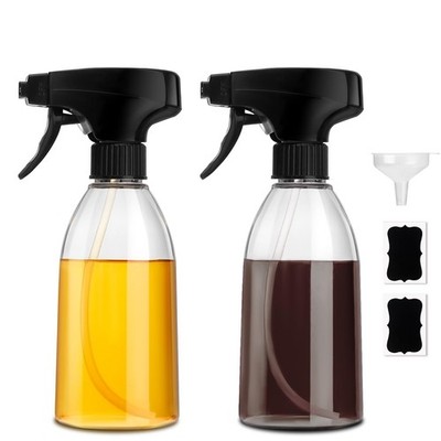 Oil Sprayer for Cooking, 2 Pack Olive Oil Spray Bottle, 10 fl oz Food-Plastic...