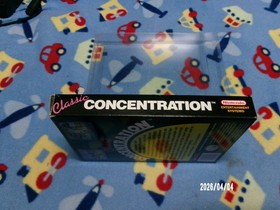 #929 Classic Concentration (Nintendo, NES) CIB Complete - Tested