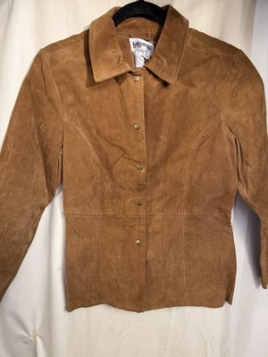 BAGATELLE 100% REAL LEATHER TAN Jacket. SIZE 4
