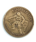 NASA Space Mission Brass Coin GEMINI IV June 3-7 1965 Ed White & James McDivitt. — photo 3