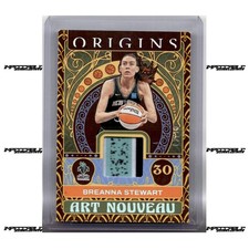 2023 Panini Origins WNBA - Gold #AN-BST Breanna Stewart Tricolor Patch 2/10