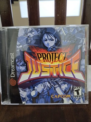 Sega Dreamcast Project Justice NTSC-US-Canada PO VG disc near pristine