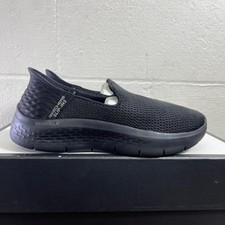 Skechers Go Walk Slip Ins 124963 Flex Relish Black Hands Free Women's 6.5 US