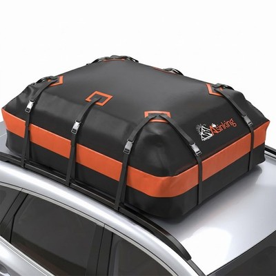 Rooftop Cargo Bag 21 Cubic Feet Waterproof Car Roof Carrier Asinking Cars Rack
